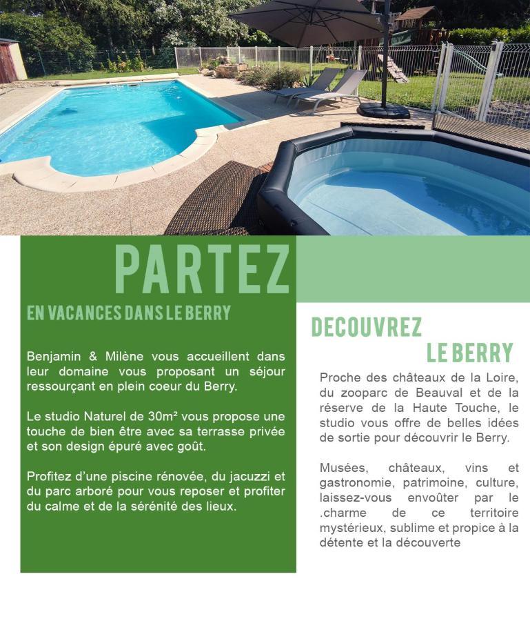 Naturel : Studio calme et agréable Les Bordes Extérieur photo